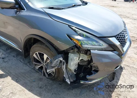 2019 Nissan Murano Sv из США, поврежденный, VIN 5N1AZ2MJ9KN157214